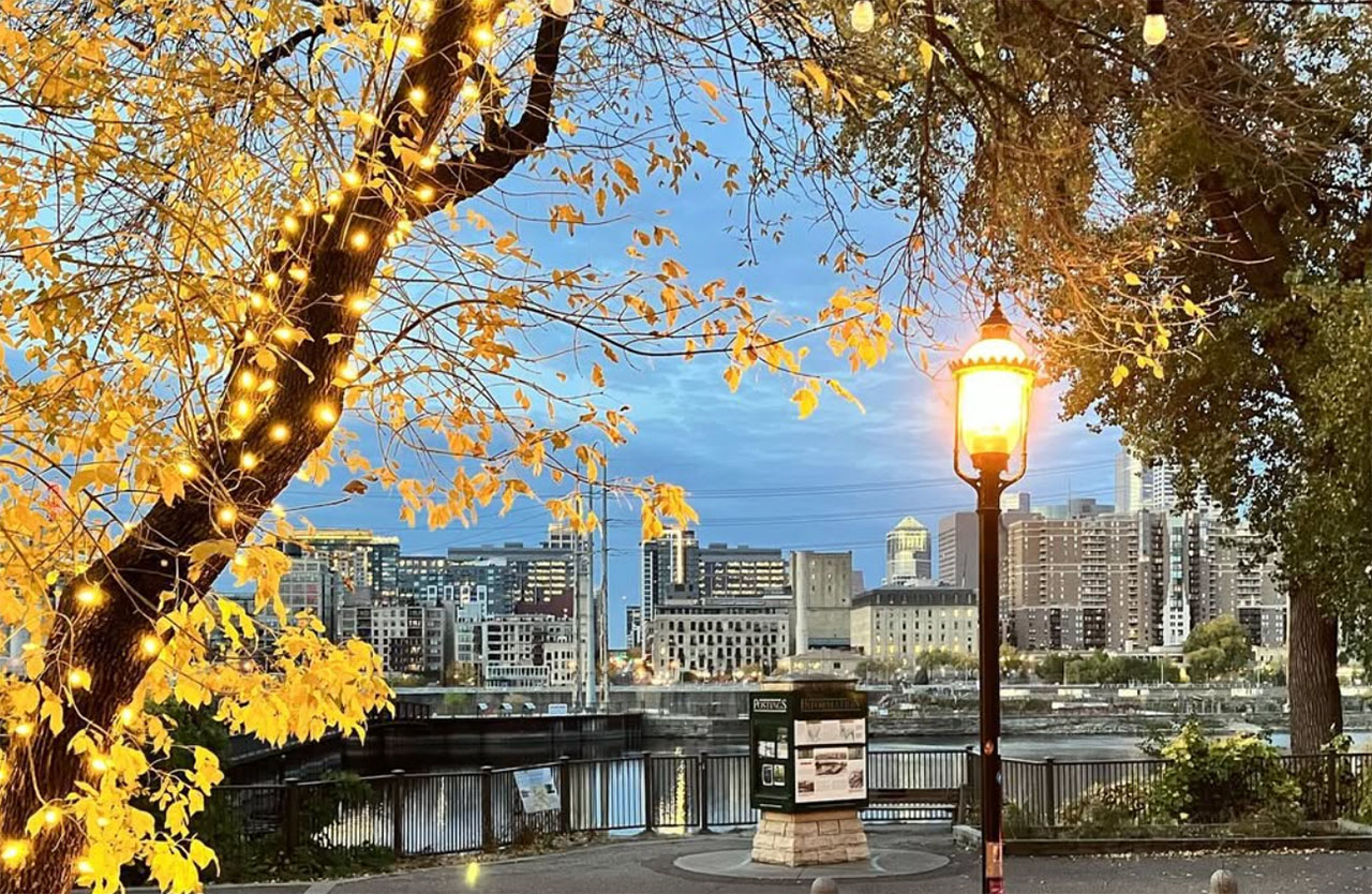 View from The Cabana Club in Minneapolis, MN